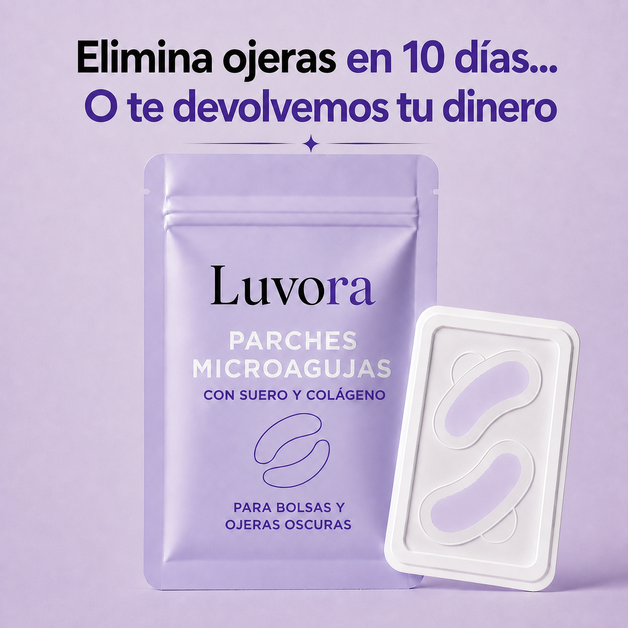 Parches MicroAgujas + Ácido Hialurónico y Colágeno